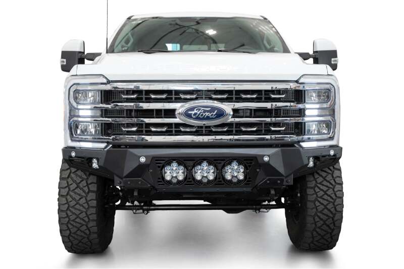 Ford F-350 Bumper - Front - Addictive Desert Designs - Bomber - Hammer Black - `23-`27